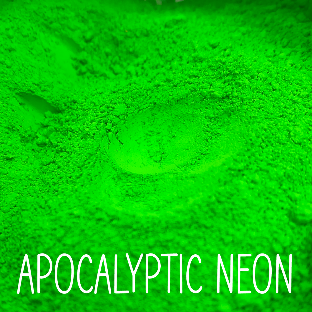 Apocalyptic Neon Mica Powder 1 oz. jar – Crimson Candle Supply